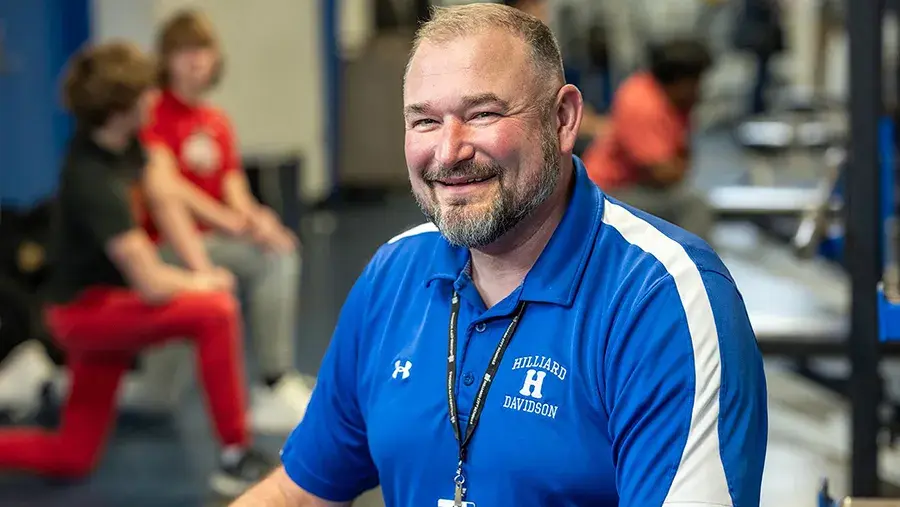 Hilliard Davidson High School Coach Matt Beatty